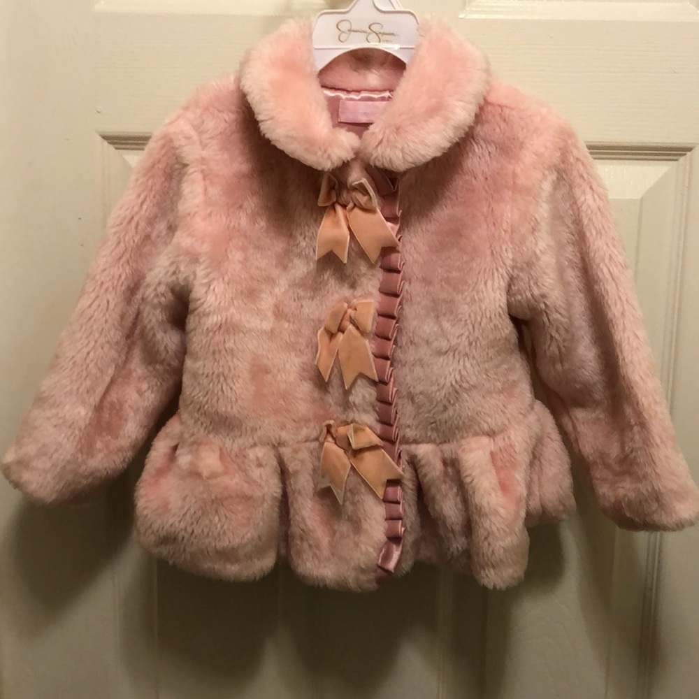 Baby fur coat